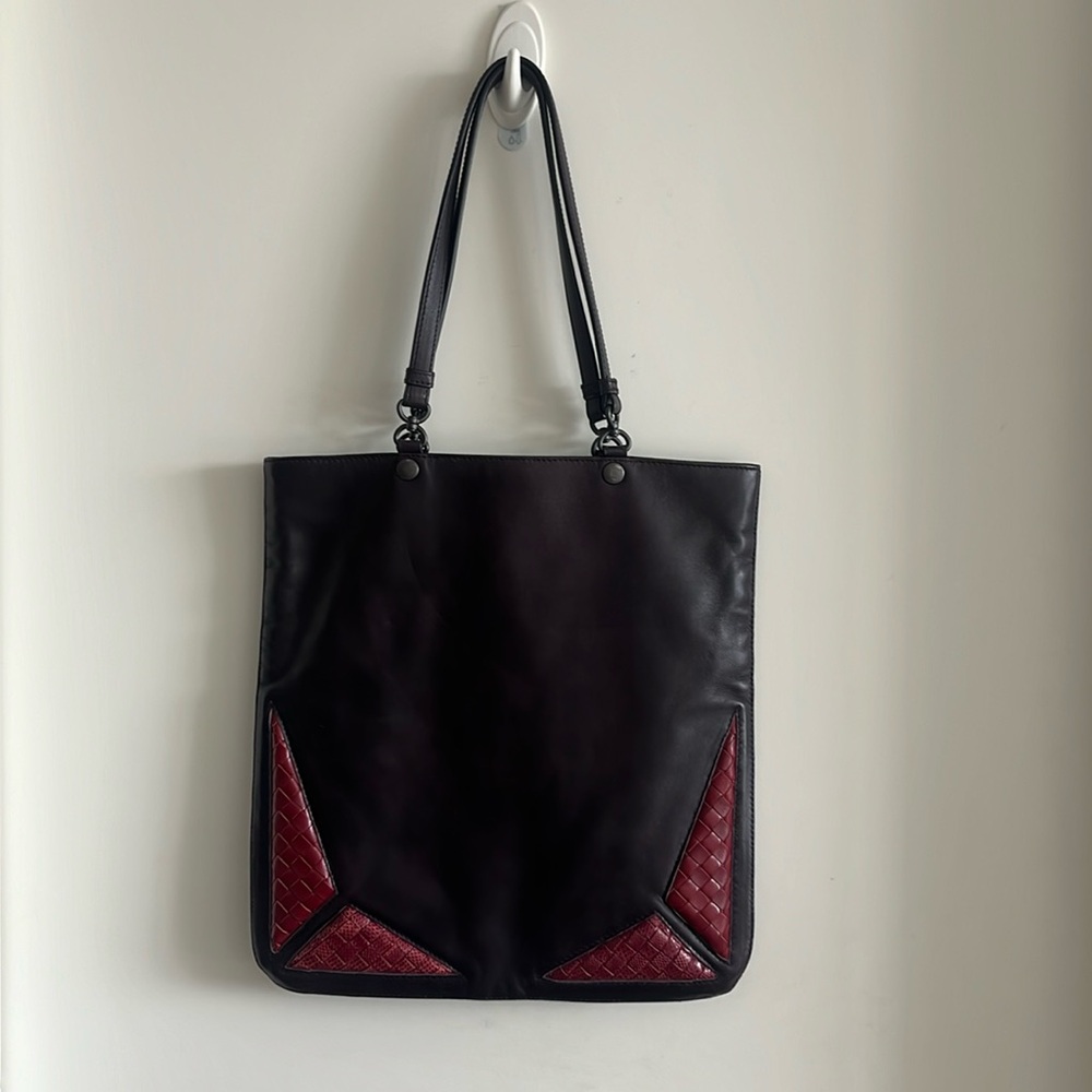 Bottega Veneta Purple Red Tote